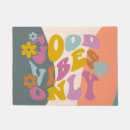 Search for good vibes doormats Quote