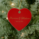 Search for red heart christmas tree decorations Elegant