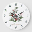 Search for christmas wreath clocks Watercolor