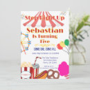 Search for circus tent invitations Step right up