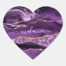 Search for purple glitter heart stickers Gold