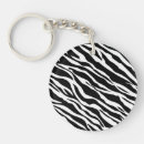 Search for white zebra key rings Horse