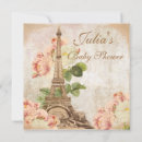 Search for eiffel tower square invitations Flowers