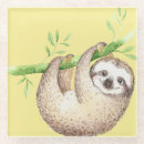 Search for sloth coasters Watercolor