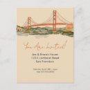 Search for golden gate bridge invitations California