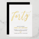 Search for gold lettering invitations Modern