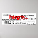 Search for integrity posters Character