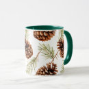 Search for pine cone mugs Rustic