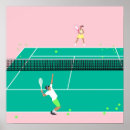 Search for tennis art Player
