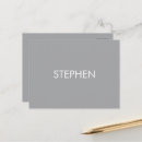 Search for monogrammed horizontal postcards Minimalist