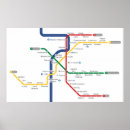 Search for subway map posters Transport
