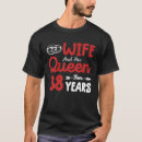 Search for 38th wedding anniversary tshirts Wife