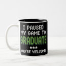 Search for funny gamer mugs Graduation