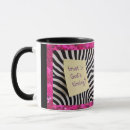 Search for pink zebra print mugs Glitter