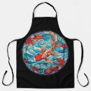 Search for asian style aprons Fish