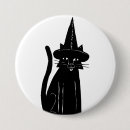 Search for witch halloween badges Cat