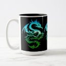 Search for tribal dragon mugs Metallic