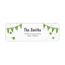 Search for st patricks day return address labels Shamrock