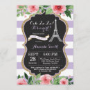 Search for paris baby shower invitations Eiffel tower