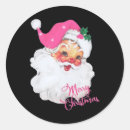Search for vintage santa claus stickers Pink
