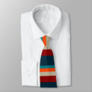 Search for orange and teal ties Stripes