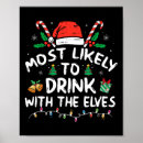 Search for christmas elves posters Black cat