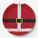 Search for santa claus paper plates Merry christmas