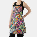 Search for mandalas aprons Blue