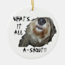 Search for funny pun christmas tree decorations Animal