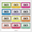 Search for audio tape stickers Music