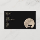 Search for full moon business cards Lunar