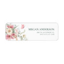 Search for arrangement return address labels Watercolor