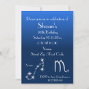 Search for scorpio birthday invitations Night sky