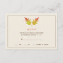 Search for oak rsvp cards Leaves