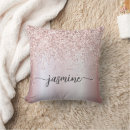 Search for rose gold cushions Glitter