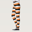 Search for orange and black striped leggings Stripes