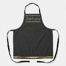 Search for bling aprons Black