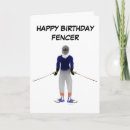 Search for fencing sport cards Fencer