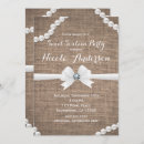 Search for burlap sweet 16 invitations Party