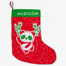 Search for panda bear christmas stockings Kids