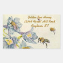 Search for bee and flowers stickers Beekeeper