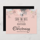 Search for save the date christening invitations Elegant