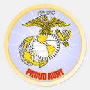 Search for proud aunt stickers Marine