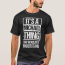 Search for michael tshirts First