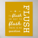 Search for flush posters Funny