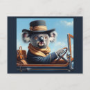 Search for cute car postcards Animal