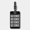 Search for science luggage tags Education