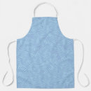Search for fern leaf aprons Blue