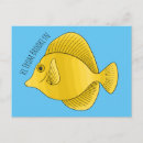 Search for yellow fish postcards Hawaii