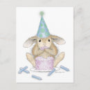 Search for funny bunny birthday cards Hare